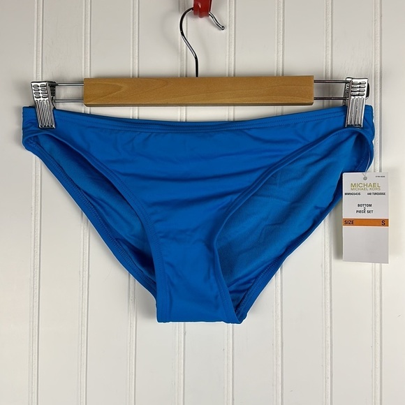MICHAEL Michael Kors Other - Michael Kors Blue Turquoise Swim Bottoms Women’s Small